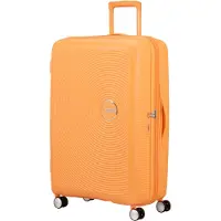 American Tourister Soundbox Spinner 77 cm Expandable papaya pop hardcase koffer