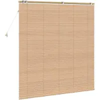 vidaXL Venetiaanse jaloezie Eiken Look 155 x 160 cm 35 mm