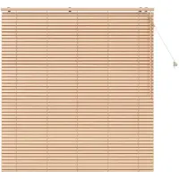vidaXL Venetiaanse jaloezie Eiken Look 160 x 160 cm 35 mm