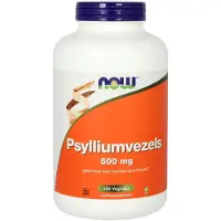 Now Psylliumvezels 500mg Capsules