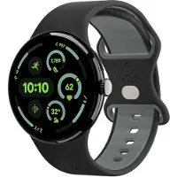 Spigen Nano Pop Band, Zwart Sesam - Google Pixel Watch 4/3 45Mm