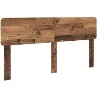vidaXL Hoofdbord Oud Hout Bewerkt hout
