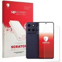 Upscreen - Screenprotector voor Motorola Moto G17 (Voor+Camera) - Folie Beschermfolie transparant