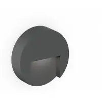 Wever & Ducre Reto Round Outdoor Wandlamp Reto Round 1.3 | Anthracite Grey