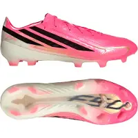 Adidas F50 Hyperfast Pro Gras Voetbalschoenen (FG) Felroze Zwart Goud Wit