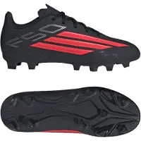 Adidas Sportschoen 'F50 Club' donkerrood / zwart / wit