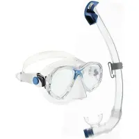 Cressi Marea & Seal Dry Junior Snorkeling Set Transparant Kinderen