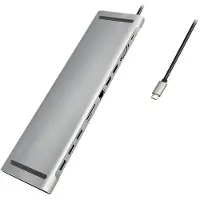 Logilink UA0373 USB-C dockingstation Geschikt voor merk (dockingstation): Universeel USB-C Power Delivery, Geïntegreerd