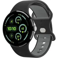 Spigen Nano Pop Band, Zwart Sesam - Google Pixel Watch 4/3/2/1 41Mm