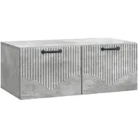vidaXL Wandmontage TV-kast Betongrijs 78,5 x 41 x 30 cm Bewerkt hout
