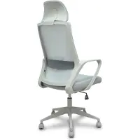 Piqueras Y Crespo Pro534, Beklede stoel, Netrugleuning, Grijs, Grijs, Textiel, Hout, Schuim, Netstof