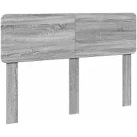 vidaXL Hoofdbord Grijs Sonoma Bewerkt hout