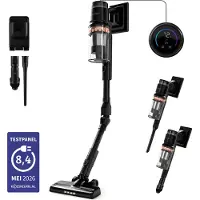Bloomfold Draadloze Steelstofzuiger Swift – Kruimeldief - Met Laser en Vuildetectie – Krachtige 350W Accustofzuiger voor Dierenharen – Lichtgewicht – 60 min Accu