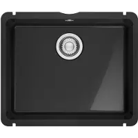 Franke Mythos - Keramische spoelbak KXK 110-51, 55x45 cm, Onyx 126.0735.186