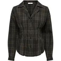ONLY Jdybetty Overhemd Dames Bruin Xs