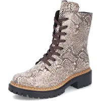 Rieker 72627 Enkellaarzen | Maat 37 Dames Beige
