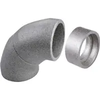 Bosch Toebehoren woningventilatie BEPP 160-1 Bocht 90 Gr deelbaar, d:160 mm, VPE: 1ST, 7738113428