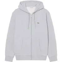 Lacoste Sweatshirt lichtgrijs / groen