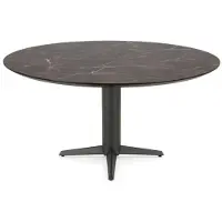 Henders & Hazel Caletta Esstisch oval HPL/Metall Sternfuß