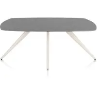 Xooon Saluti Esstisch oval 180 x 105 cm 4-Fuß-Gestell HPL