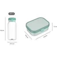 Mepal Lunchset (Flasche mit Klappdeckel) Campus 600 ml + 750 ml Set van 2