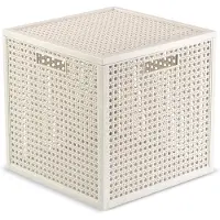 Curver Kaya Opbergmand Cube - 19L - 28x28x28 cm - Wit