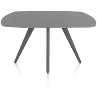 Xooon Saluti Esstisch oval 150 x 105 cm 4-Fuß-Gestell HPL
