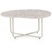 Xooon ROTA Beistelltisch Keramik Terrazzo
