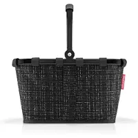 Reisenthel Carrybag Boodschappenmand Maat XS - 5L - Bouclé Zwart