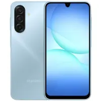 Samsung Galaxy A17, 17 cm (6,7 inch), hybride dual-SIM, 4G, USB Type-C, 4 GB RAM, 128 GB opslag, 5000 mAh batterij, lichtblauw