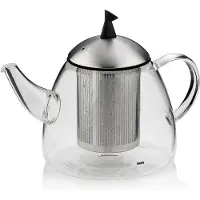kela Theepot Aurora met Filter Transparant 1,8L