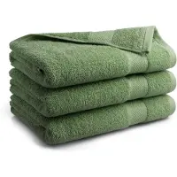 DoubleDry Hotel badhanddoeken 70 x 140 cm – set van 3 – 100% katoen 500 g/m2 –