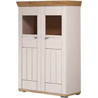 Wohn-Concept Country-L Vitrine Artisan Eiche Kaschmir