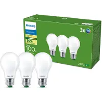 Philips Filament bulb mat 100W A60 E27 x3
