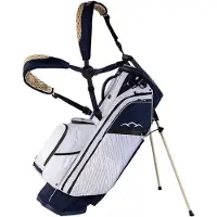 Sun Mountain E4.5 VLO H2NO Waterproof Hybride Standbag - Blauw Goud Wit | Kleur: Blauw Goud Wit | | |