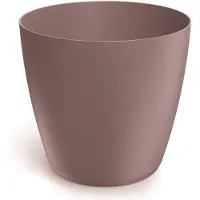 Prosperplast Bloempot, vuilroze, mat plastic, 13,8 x 12,7 cm, Marsala, gladde deksel, Mat