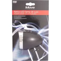 Smart koplamp Move Retro led zwart