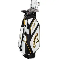 Callaway Warbird White/Yellow/Black Rechterhand Staal Regulier Golfset