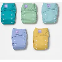 Bambino Mio Set van 5 herbruikbare luiers in pastelkleuren