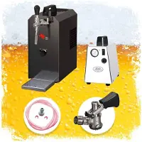 Ich-zapfe Compleet set JET 30 biertap bierkoffer doorstroomkoeler 35 L/h