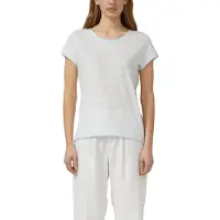 s.Oliver Shirt lichtblauw / wit
