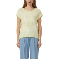 s.Oliver Shirt geel / wit