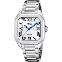 Lotus Stijlvolle Heren Witte Horloge 18967/1