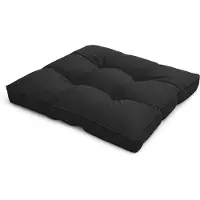 Beautissu Tuinkussen Waterafstotend Outdoor Kussen 70x70x10 cm – Zitkussen Grijs Kussen voor Tuinmeubelen – Flair Lounge