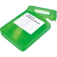 Logilink Behuizing voor 3,5" harde schijven, groen (losse verpakking)