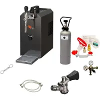 Ich-zapfe Biertap JET 30 Complete Set - 1-Kraans Droogkoeler 35 l/u, Thuistap incl. CO2 & Reinigingsset
