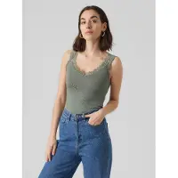 Vero Moda Top 'ROSA' groen
