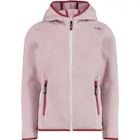 CMP Fleece met capuchon voor meisjes Knit-Tech | Maat 12 ans