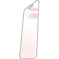 Bodyguardz Rood Light Converter iPhone Air Doorzichtig