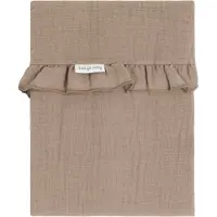 Babys Only Ledikantlaken Calm clay - met ruffle